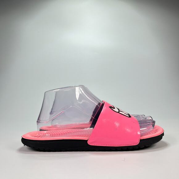 Nike Kawa Slide Pink Comfort Slip On Sandals Streetwear DD3242-600 Youth Size 5Y - Picture 1 of 9